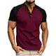 thumbnail image 1 of pstuiky camisetas de hombre, Camisa de punto con botones para hombre, informal, transpirable, de manga corta, con solapa y manga corta. ropa de hombre s, 1 of 9