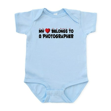 

CafePress - Belongs To A Photographer Infant Bodysuit - Baby Light Bodysuit Size Newborn - 24 Months