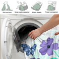 thumbnail image 4 of Butterfly 50x60 Inch Double-Layer Lamb Fleece Throw Blanket – Super Soft & Cozy Flannel with Lamb Wool Backing, Warm Anti-Pilling Plush Blanket for Couch, Bed, Sofa, 4 of 5