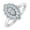 White, variant on 1/3 Carat Diamond Marquise-Shaped Ring in 14K White Gold (Ring Size 5) (I1-I2 Clarity) - IGI Certified