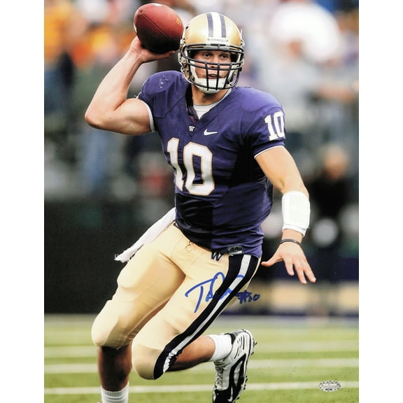 Jake Locker Autographed 11x14 Photo Washington Huskies MCS Holo #64143