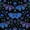 Color 1, variant on Peel and Stick Wallpaper 17.7in x 9.8ft Vibrant Blue Purple Moths Floral Motifs Black Contact Paper Vinyl Waterproof Self Adhesive Wall Paper for Bedroom Shelf Cabinet Renter Friendly