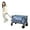 Blue, variant on GDF Studio Extended Heavy-Duty Folding Wagon, Large Capacity Utility Garden Cart with All-Terrain Wheels, Blue