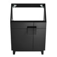 thumbnail image 5 of Modway Miles 24” Bathroom Vanity Cabinet (Sink Basin Not Included) in Black, 5 of 9