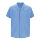 thumbnail image 5 of pstuiky camisetas de hombre, Camiseta informal de manga corta con botones y solapa para hombre camisas casuales para hombre m, 5 of 6