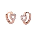thumbnail image 1 of Titanium Earrings for Sensitive Ears Hoop Earring Dainty Ball Heart Stud Shiny Cubic Zirconia Diamond Stud Earrings Set Hypoallergenic Creative Drop Earring Jewelry Gifts, 1 of 8