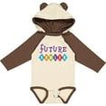 thumbnail image 3 of Inktastic Bowling Future Bowler Boys or Girls Long Sleeve Baby Bodysuit, 3 of 5