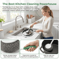 thumbnail image 5 of Scrubber with Handle,Steel Wool Scrubber for Cleaning Dishes,Metal Sponges for Pots,Sink,Pans,Grills 2ps, 5 of 6