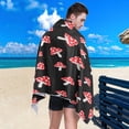 thumbnail image 4 of Coolnut Beach Towels Cartoon Mushrooms Camping Towels Forest Sand Free Beach Towel, 30"x60" Large Beach Towels Quick Dry Bath Travel Towels Pool Yoga Beach Mat for Men Women, 4 of 6