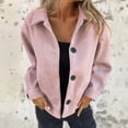thumbnail image 2 of Veste pour Femmes, Cardigan à Boutons et Col Rabattu Manches Longues Décontracté, Cardigan pour Femmes, 2 of 8
