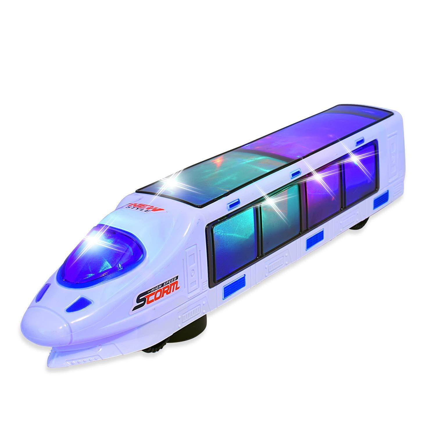 for Beautiful 3D Lightning Electric Train CYKT Train Toys for 2 Years Old Boys 