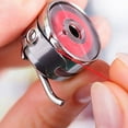 thumbnail image 2 of OUNONA 2-Pack Industrial Sewing Machine Bobbin Cases Stainless Steel Replacement Parts for Sewing Machines, 2 of 7