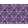 thumbnail image 1 of Ahgly Company Indoor Rectangle Patterned Bright Lilac Purple Area Rugs, 2' x 3', 1 of 6