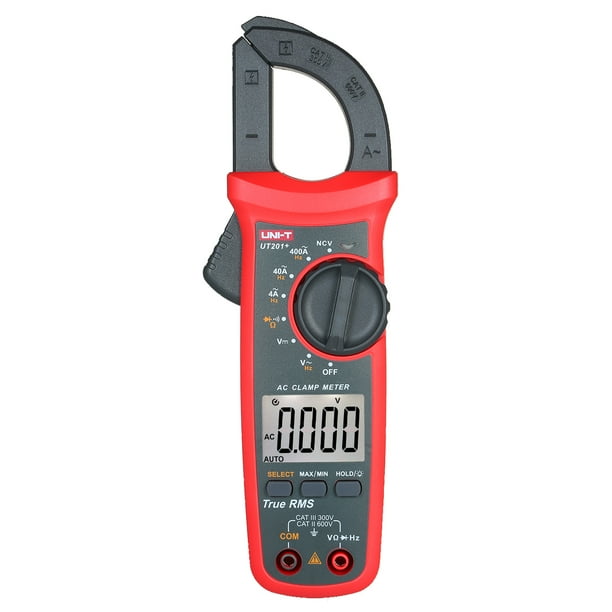 UNIT UT201+ 4000 Counts Digital Clamp Meter True RMS Multimeter Clamp
