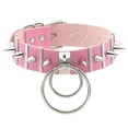 thumbnail image 5 of Collier Ras du Cou en Cuir à Gros Pointes Collier Punk en Métal pour Tangrui_le Cadeau Ultime, 5 of 5