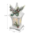 thumbnail image 2 of Christmas Led Snow Covered Snowflake Lantern 16", 2 of 3