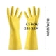thumbnail image 2 of Guantes de Limpieza de Goma Gruesa, Resistentes Al Aceite y a Las Perforaciones, con Palma Antideslizante, Versátiles para Uso Doméstico y En La Cocina, de Goma Natural Duradera, 1 Par, 2 of 2