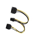 thumbnail image 2 of Cable de alimentación del adaptador, cable de alimentación SATA 1 Adaptador de alimentación de gráficos Cable de alimentación SATA Elegante y moderno, 2 of 8