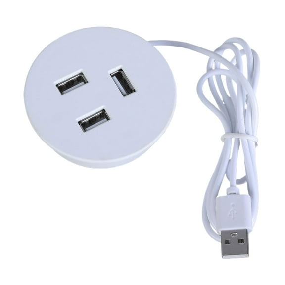 ROZYARD Embedded Desktop 3 USB Charger Multifunctional Concealed Sofa Socket Connector