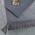 thumbnail image 2 of Inspired Home Sabra Weighted Blanket with Quilted Cover Navy 48"x72", 12 Pound, 2 of 5