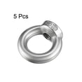 thumbnail image 4 of Unique Bargains M8 Female Thread 304 Stainless Steel Lifting Eye Nuts Ring, 5pcs, 4 of 4