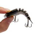 thumbnail image 4 of Bassdash SwimPanfish 2.5”/0.34oz Hard Bluegill Swimbaits Multi Jointed Topwater Trout Bass Fishing Crank Lure for Freshwater and Saltwater, 4 of 6