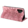 thumbnail image 6 of Case for Samsung Galaxy A32 4G Wallet Case for Women Girls with Card Holder, Embossed Flower Pattern Magnetic Flip PU Leather Purse Protective Phone Cover for Samsung Galaxy A32 4G, Pink, 6 of 11