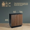 thumbnail image 3 of ARKANTOS Sideboard Buffet Cabinet with 2 Doors and Adjustable Shelf, Classic Walnut, 3 of 6