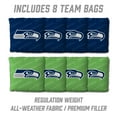 thumbnail image 6 of YouTheFan NFL Seattle Seahawks 2' x 3' Cornhole Game, 6 of 6