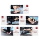 thumbnail image 5 of Rodilleras de yoga Alfombrillas acolchadas Rodilla Muñeca Codo Proteger la almohadilla para deportes Ejercicio físico Yoga Esteras protectoras antideslizantes, 2 piezas-rosa ER, 5 of 5