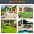 thumbnail image 5 of CHYVARY 7 Pcs Outdoor Sectional Sofa Conversation Sets,Patio PE Wicker Rattan Woven,Washable Sponge Cushions with Tea Table,Brown&Gray, 5 of 9