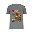 thumbnail image 2 of Aloohaidyvio Graphic T Shirts for Women,Summer Womens Vintage Flowers Crew Neck Shirt Spring Boho Wildflowers Graphic Tee 2024 Casual Short Sleeve T Shirt, 2 of 4