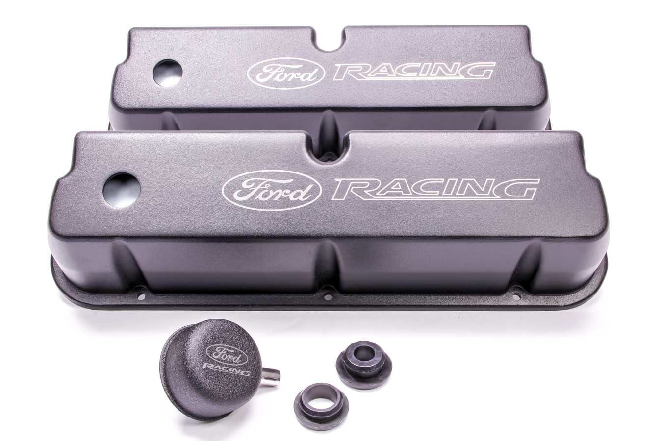 Ford Valve Cover Set Aluminum 302 Black Laser Etched