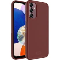 TUDIA Linngrip Samsung Galaxy A14 4G Case, Shockproof Slim Cover – Burgundy