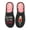 BLACK, variant on Cozy Comfort Men's Nut House Novelty Slippers