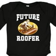 thumbnail image 4 of Inktastic Roofing Future Roofer Boys Long Sleeve Baby Bodysuit, 4 of 5