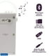 thumbnail image 5 of Lexibook iParty - Altavoz Portátil con Luz Bluetooth, Micrófono, Efectos de Luz, Karaoke, Inalámbrico, USB, Tarjeta SD, Batería Recargable, Blanco, BTP180Z, 5 of 5