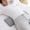 Gray-GY, variant on MMJ Cotton Lumbar Support Pillow 23.62x9.44in for Bed Sleeping Pregnancy Rest Waist Pad Support