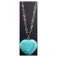 thumbnail image 5 of BESTOYARD Crystal Pendants Heart Shape Stone Assorted Color 12pcs 0.7x0.7x0.2in, 5 of 6