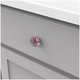 thumbnail image 4 of Hickory Hardware HH075854-GLCH Gemstone Knob - Glass with Chrome, 1.25 in. Dia., 4 of 5