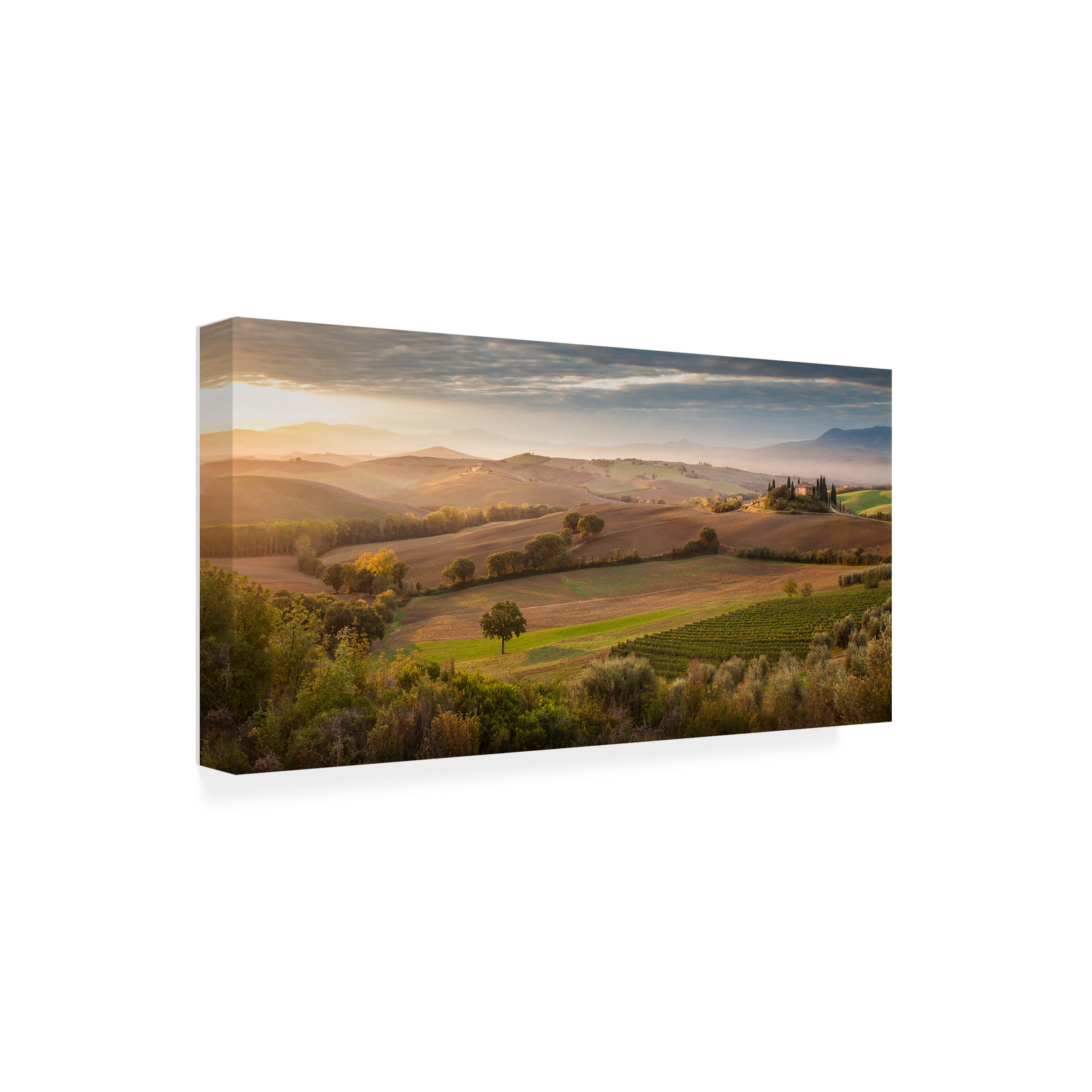 Peter Svoboda 'Fairyland At Dawn' Canvas Art