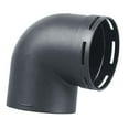 thumbnail image 2 of Almencla Car Heater Warm Air Ducting Pipe Elbow Outlet Tube Right Angle Connector Heater 75mm, 2 of 8