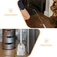 thumbnail image 3 of WRITWAA Log Grabber 2-Pcs Silver 45 Steel Fire Management for Campers Fireplace Use, 3 of 8