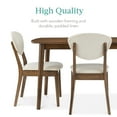 Best Choice Products 5Piece Compact Wooden MidCentury Modern Dining