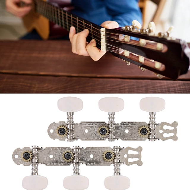 Durable Guitar Tuners, Sturdy Guitar Tuning Pegs, For Universal 40in Classical Guitar