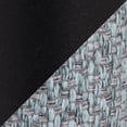 thumbnail image 2 of LumiSource Black Metal, Blue Fabric Braided Matisse Twin Headboard, 2 of 5