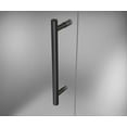 thumbnail image 7 of Aston Sdr985f-39-10 Nautis 39" Wide X 72" High Frameless Hinged Shower Door - Chrome, 7 of 7