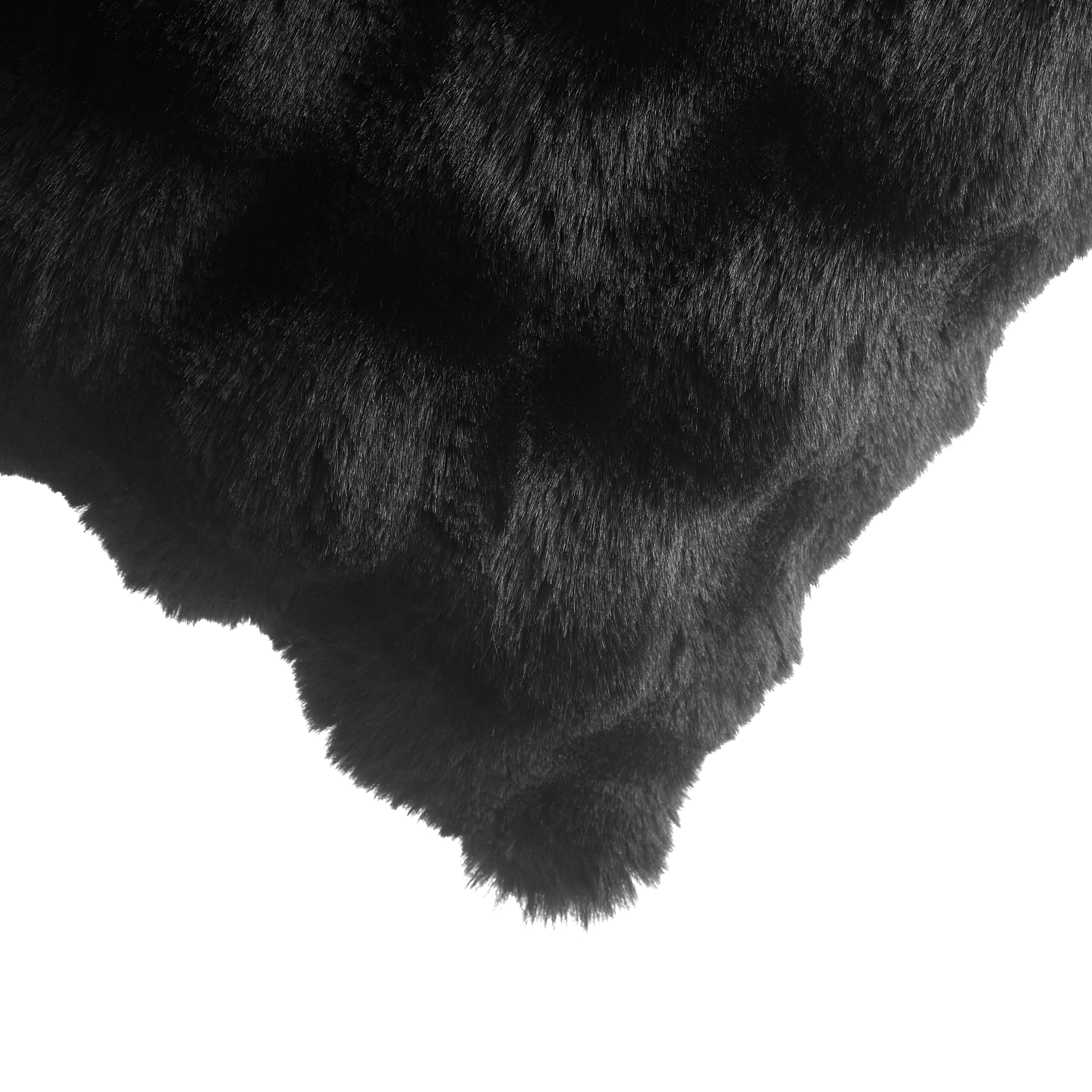 Better Homes & Gardens 14" x 20" Bubble Faux Fur Decorative Pillow for All Ages, Black