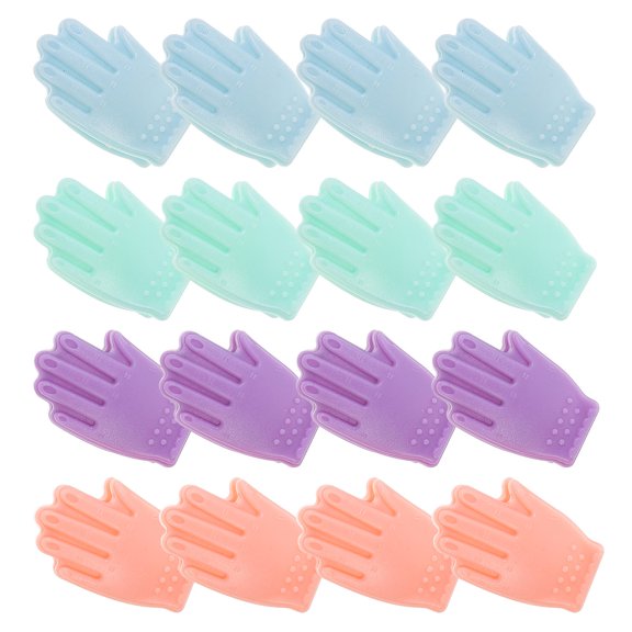 Masteelf 16Pcs Hand Shape Binder Clips Small Document Clamps Office Supplies
