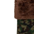 thumbnail image 3 of Northlight 19" Brown and Green Camouflage Christmas Stocking with Brown Cuff, 3 of 4